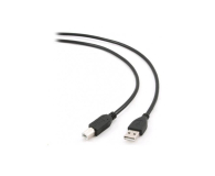 GEMBIRD KABEL USB 2.0 A-B M/M 3M CZARNY CCP-USB2-AMBM-10 - 64536 - zdjęcie 2